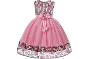 Cichic Girls' Party Dress 2-10 Years Flower Wedding Dress Elegant Formal Dress