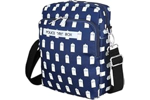 DOCTOR WHO TARDIS Cross Body Messenger Bag - Official Merchandise