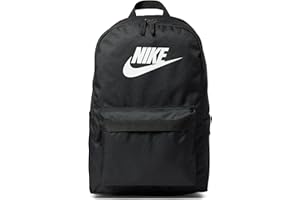 Nike Heritage Backpack 2.0, Black, White, One Size
