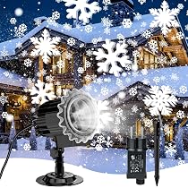 Aqash Projecteur Noël Extérieur LED IP65 - Père Noël Et Bonhomme De Neige, Intérieur Extérieur 2025
