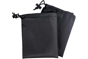 COSIESNEST 2 Pcs Auto Side View Mirror Covers Car Rear View Protection Cover Waterproof Snow Ice Mirror Covers Vehicle Side Mirror Covers Fit Most of the Cars Wing Mirrors 33 * 27 cm, Black