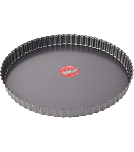 Moule à Tarte 5Five Simply Smart 28cm Métal Gris Avec Fond Amovible – Neuf