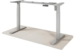 ‎DESKTRONIC Desktronic Höhenverstellbarer Schreibtisch - Stehpult Tischgestell Höhenverstellbar - Schreibtisch Höhenverstellbar Elektrisch mit Touchscreen + Ladeanschlüssen - Schreibtisch Höhenverstellbar