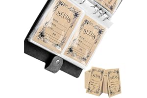 Wbgraceful 100Pcs Seed Packets Envelopes, Resealable Self-Sealing Seed Storage Organizers Seed Saving Envelopes, Garden Seed Bags Seed Storage Envelope for Vegetable, Seed Collection Book (black