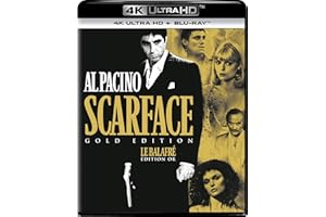 UNIVERSAL STUDIOS Scarface (1983) – Gold Edition 4K Ultra HD + Blu-ray + Digital
