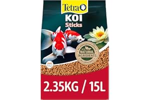 Tetra Koi Pond Fish Food Sticks 2.35kg - biologically balanced for koi fish