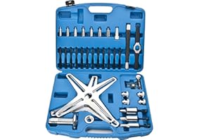 ‎LLCTOOLS Kfz Dog - SAC Kupplungswerkzeug | 34 tlg. Werkzeug Set Montage | Werkzeug Kupplung | SAC Kupplung Werkzeug mit 3- und 4-Loch Teilung