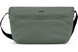 Joolz Organiser Bag – Compact Baby Stroller Organiser for Joolz Geo, AER, Day & Hub – Zipped Compartments – Buggy Storage for Baby Essentials – Travel Accessory for Parents - Forest Green
