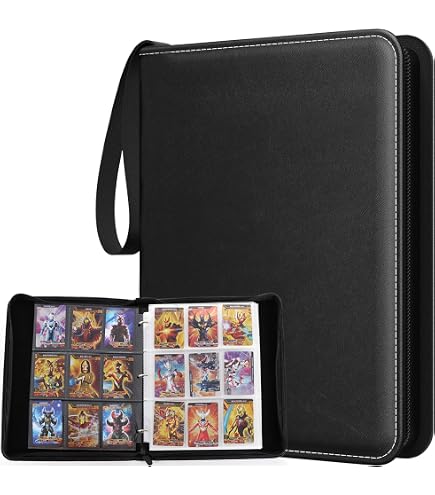 1080 Pockets Trading Card Protector Sleeves 60 Sheets 9 Pockets/Sheet