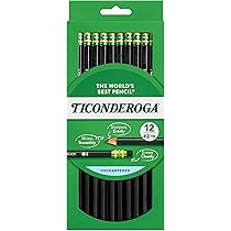 My First Ticonderoga - Matite Prime Infanzia Con Temperamatite, Confezione Da 2