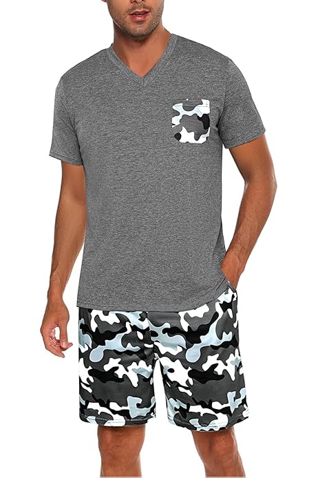 Pantaloni Corti Uomo Cotone Pantaloncini Uomo Estate Short - Main Image