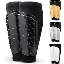 Mengdger Youth Soccer Shin Guards - EVA Foam, Spider Web Design, Adjustable Straps, For Kids Age 4-7 - View #11
