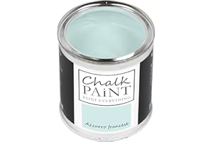 Chalk Paint Everything® Azzurro Francese Kreidefarbe Wasserbasis für Alle Oberflächen einfach zu verarbeiten ohne schlechten Geruch - Chalk Paint Extra Matt (250 ml)