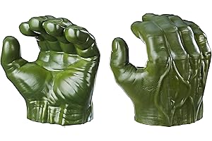 HASBRO Marvel Avengers, Poings Gamma de Hulk, inclut 2 Gants, pour Enfants à partir de 4 Ans