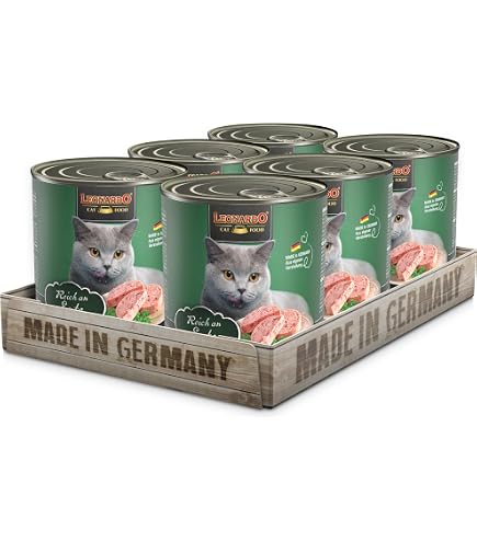 LEONARDO Kitten GF Katzenfutter 300g – Mit Frischem Geflügel & Makrele, Getreidefrei, Made In Germany