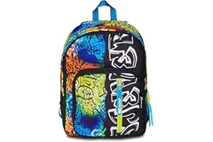 SJ GANG STYLE JAM GANG Zaino Scuola Doppio Scomparto Sj Gang Sj Ever Writer Boy