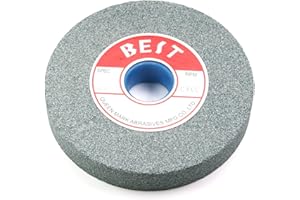 Utoolmart Schleifscheiben, 15,2 cm, Siliziumkarbid, Körnung 46, für Oberflächenschleifen, 1 Stück