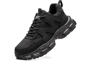 R-Win Safety Shoes for Women Steel Toe Cap Trainers Lightweight Breathable Purple Black Work Shoes Construction Industrial Shoe