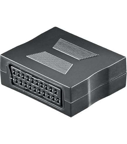 Scart naar RF converter / zwart