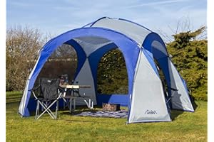 Andes Outdoor Camping Dome Shelter 3.65m x 3.65m Event Marquee Gazebo