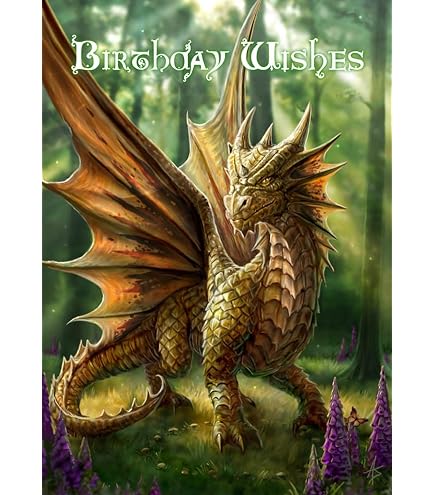 Midnight Messenger – Yule / Weihnachtskarte Von Anne Stokes (kunstvoll, Recycled)