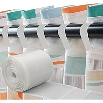 Nastro Per Tende Arricciatenda Hoonng - 10 Metri Per Tendaggi Poliestere