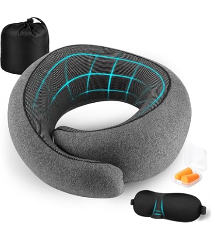 Oreiller De Voyage – Oreiller D'avion – Oreiller De Cou En