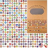 289 Flag Pins for Map Pins National Flag Pins World Flags Pins Creative Drawing Pins for World Map Travel Bulletin Board Offi