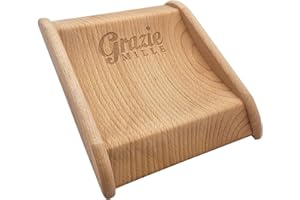 WIRKSAMWERBEN Vassoio per il pagamento contante in legno con incisione laser, Grazie mille, Rendiresto, ecologico e sostenibile