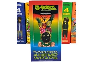 DRAGONPUFF G Rollz Amsterdam Hemp Wraps (Flavor Fiesta)