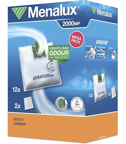 MisterVac 20 Sacchetti Per Aspirapolvere Menalux 1840 E SG – Multistrato – Ecologici Senza Plastica