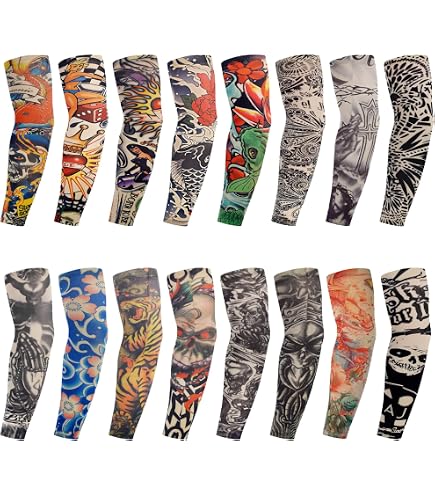 Manches Couvrants Pour Tatouage – 12 Pièces – Neufs – Origine Chine