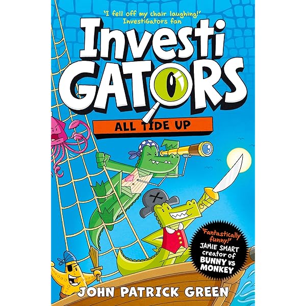 InvestiGators Series 6 Books Collection Set By John Patrick Green