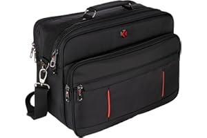 EAAKIE Arbeitstasche Umhängetasche Messenger Flugbegleiter Herrentasche XXL