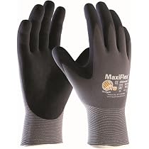ATG MaxiFlex Ultimate Montagehandschuhe – Grau/schwarz, Größe 9, Ultraleicht & Atmungsaktiv
