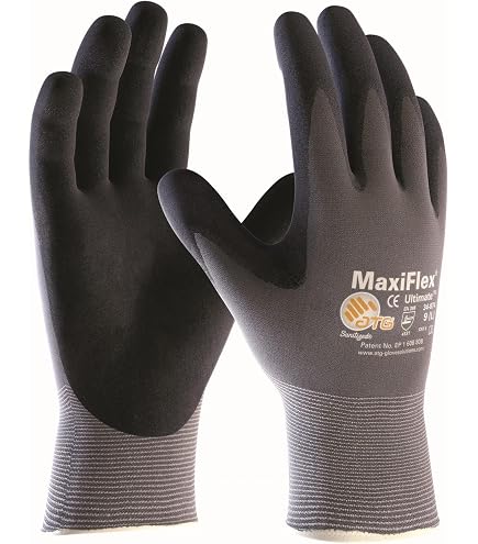 12 Paar) ATG Handschuhe 44-3745 Schnittschutzhandschuhe MaxiCut Ultra 12 x blau/schwarz 10 Baumarkt