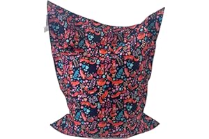 MAXIBEAN Kids Beanbag Chair Garden Bean Bag Childrens Bedroom Outdoor Water Resistant Floor Cushion 6 Positions (Fox)