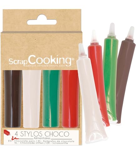Treedoa Pennarelli per Colorante Alimentare,12 Pennarelli Commestibili