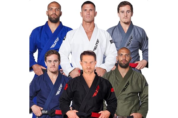 Elite Sports unisex - vuxen Et500 Vuxen Bjj Gi (2-pack)