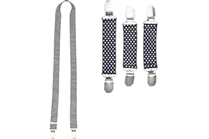 Eco-Fused Pinces pour Mitaines et Pinces à Chapeau - Ne perdez jamais Vos Mitaines, Gants et Casquettes Beanie - Pinces Solides pour Une Fixation sûre - Solution idéale pour Les Tout-Petits