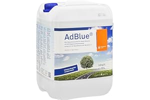 ‎A&G-HEUTE A&G-heute AdBlue 10 l Hochreine SCR Harnstofflösung 1x10 Liter mit Ausgießer Reduktion aus Abgasen von Stickoxiden für alle Automarken im Kanister wie von der Tankstelle