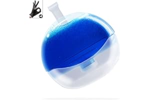 RED WASH Elsterglanz WC Duftspüler Gel | Einhänger Meeresbrise Duft | Lufterfrischer, Toilettenduft mit frisch Effekt | WC Reinigung & Kloduft mit Meeresbrise Frische | + 2 Nitrilhandschuhen