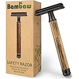 Bamboo Safety Razor| Razors for Men and Women | Double Edge Safety Razor | Fits All DE Razor Blades | Eco-Friendly and Reusab