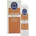 Absolute Aromas Refresh Aroma Inhaler with 100% Pure, Natural Essential Oils -Natural Lime, Sweet Orange and Spearmint - Instant Mood Boosting Relief during times of Stress.
