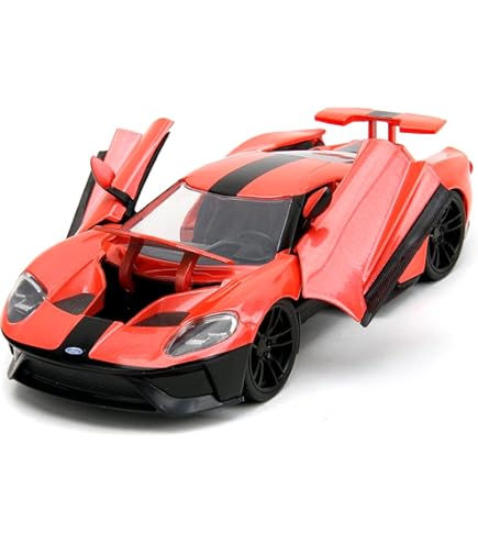 Jada - Dodge Challenger Hellcat Skala 1:24 Samochód z Pink