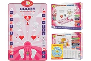 MY SALAH MAT Alfombra de oración interactiva inteligente para aprender Salah, Surah, Wudu y Duas - Alfombrilla de oración islámica con 10 idiomas, traducción de salah, acolchada con 25 teclas táctiles para niños a