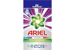 PROCTER & GAMBLE Ariel Professional Color Waschpulver, 150 Waschladungen, 9.75Kg, Ausgezeichnete Fleckentfernung schon ab der ersten Wäsche, professionelle Formel für den professionellen Einsatz