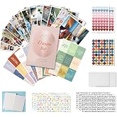 Dream Board Kit &ndash; Vision Board Kit &ndash; 270 Picture Cards + Reusable Laminarte Board &ndash; DIY Kit with Letters, Icons and Labels &ndash;