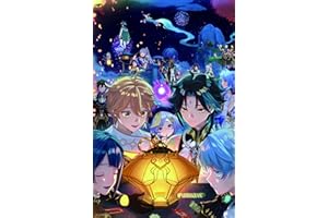 ASHER 28 cm x 43 cm genshin impact Póster popular Anime japoneses 11 x 17 inches