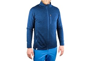 Alpin Loacker Kurtka męska merino 270 g/m² - najwyższej jakości kurtka polarowa z wełny merynosów